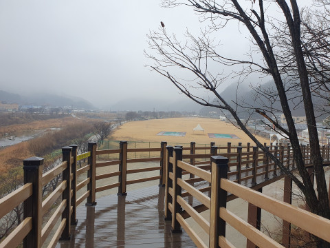 합성목재 데크 시공사례