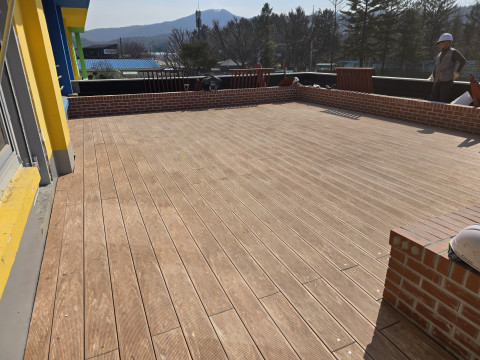 합성목재 시공사례