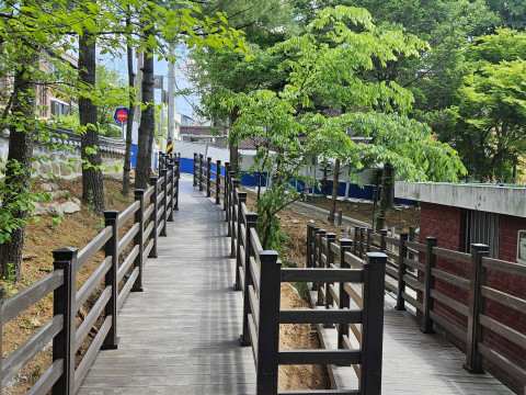 합성목재 데크 시공사례